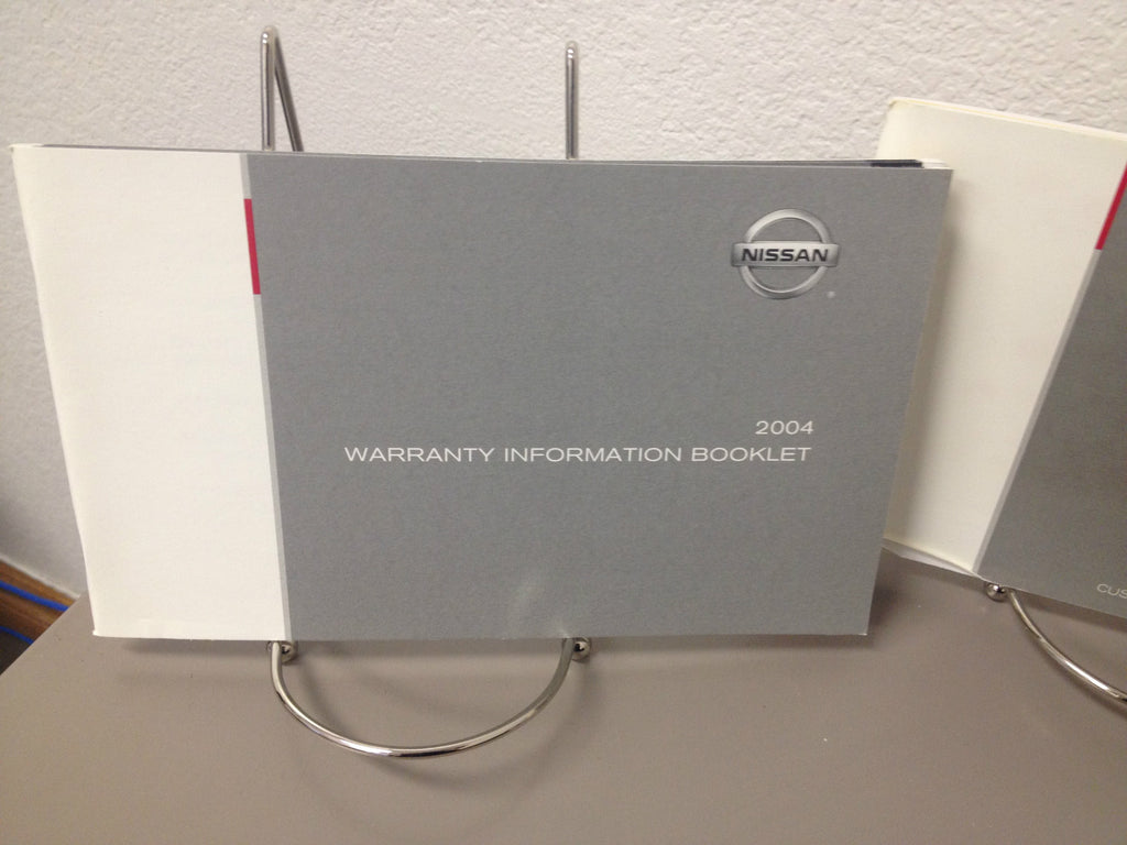 2004 Nissan Maxima Genuine OEM Owner's Manual Set w/Case--Fast Free Shipping