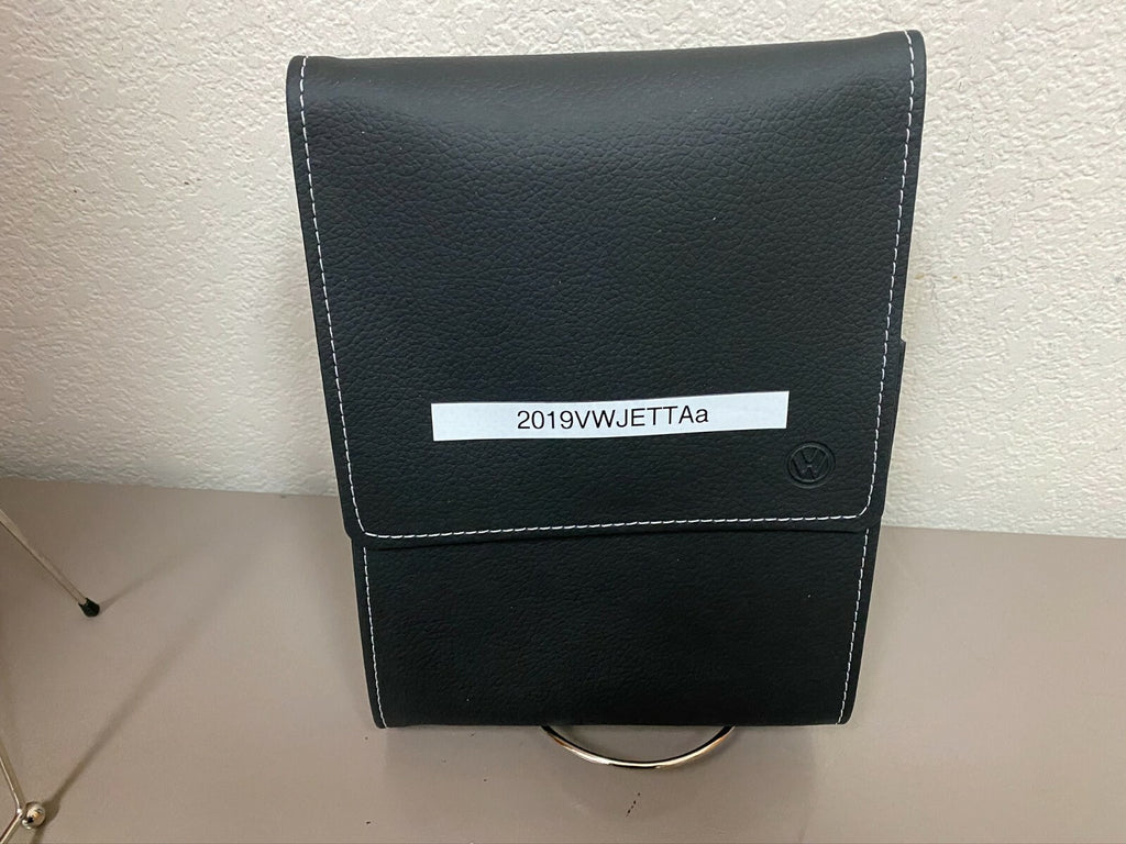 2019 Volkswagen VW Jetta Genuine OEM Owner's Manual Set w/Case -- Free Shipping!