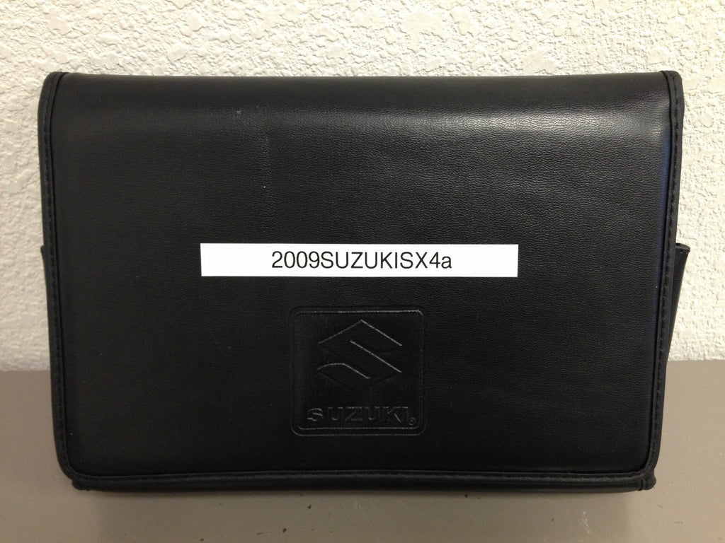 2009 Suzuki SX4 OEM Owner's Manual w/ Supplements & Case - Free Shipping