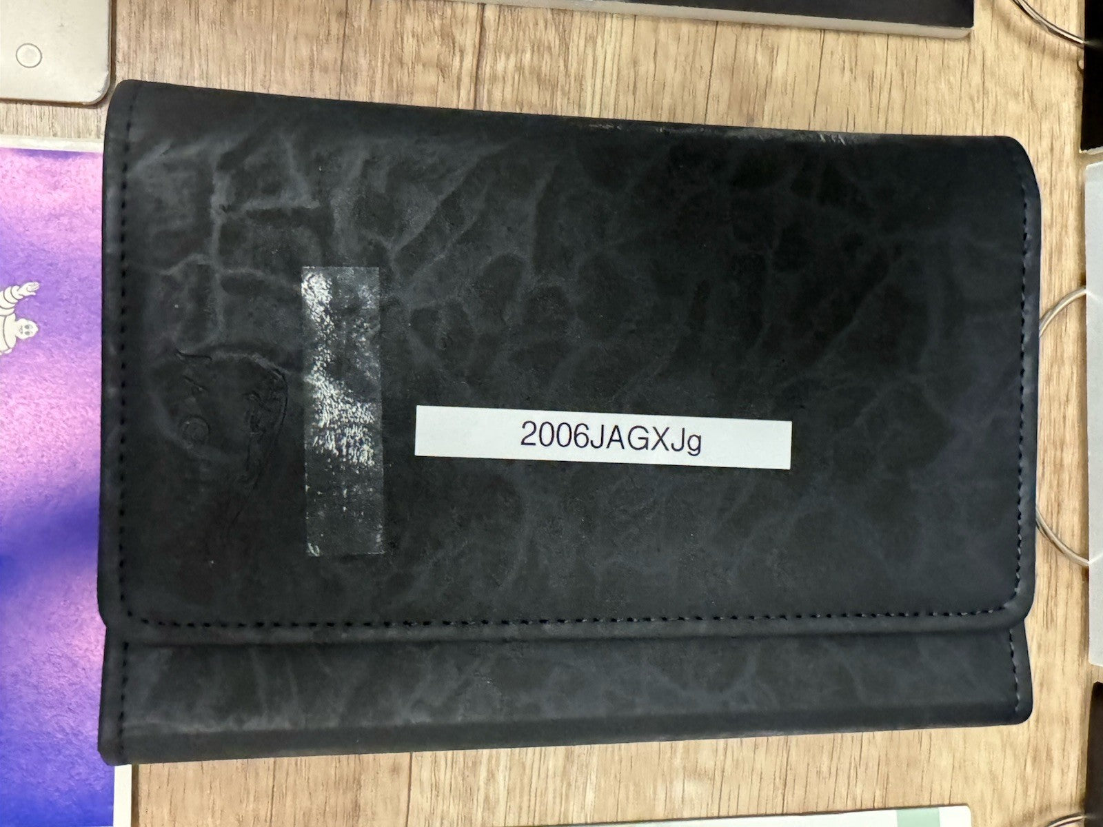2006 Jaguar XJ Genuine OEM Owner's Manual Set with Leather Jaguar Case