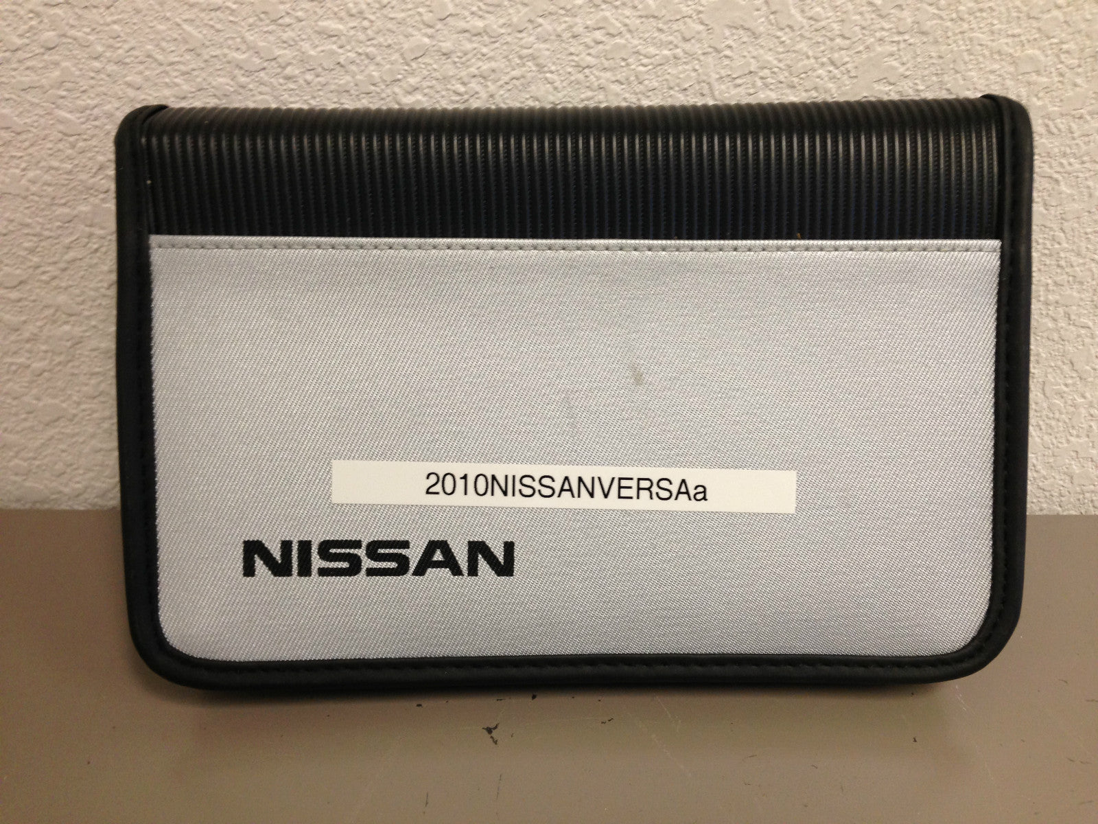 2010 Nissan Versa Genuine OEM Owner's Manual Set with Case - Fast Free Shipping