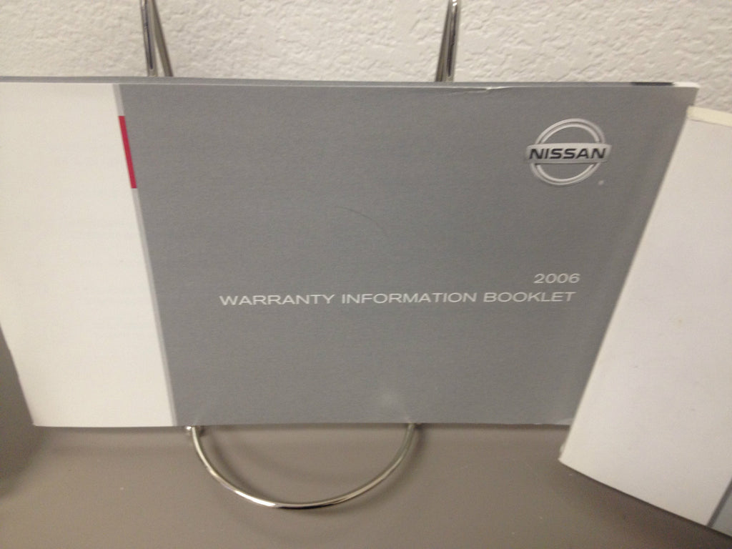 2006 Nissan Murano Genuine OEM Owner's Manual Set with Case--Fast Free Shipping