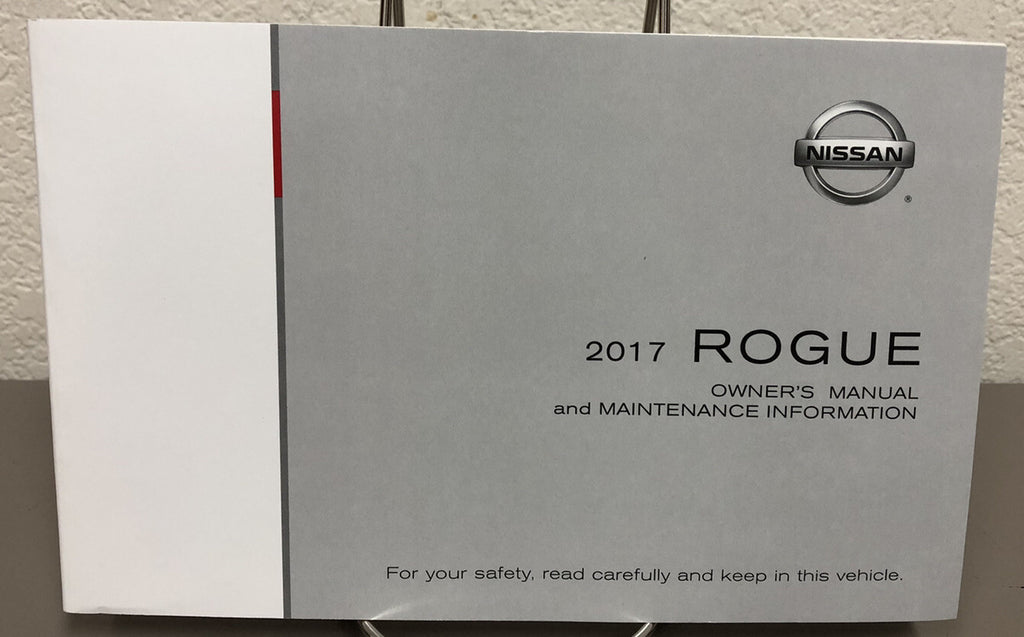 2017 Nissan Rogue Genuine OEM Owner's Manual Set with Protective Nissan Case