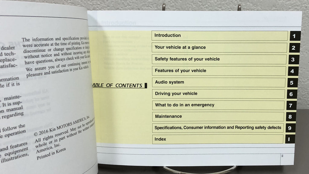 2017 Kia Soul Genuine OEM Owner's Manual Set w/Supplements & Case-Free Shipping!