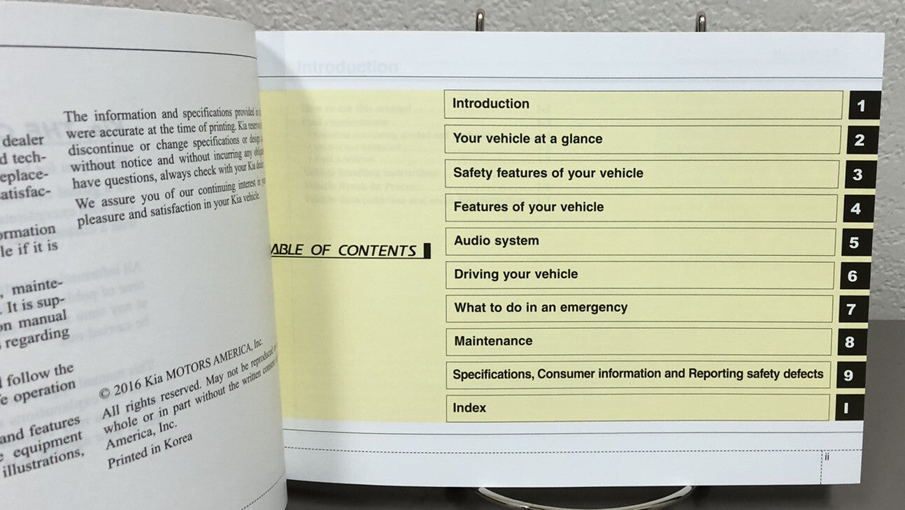 2017 Kia Soul Genuine OEM Owner's Manual Set w/Supplements & Case-Free Shipping!