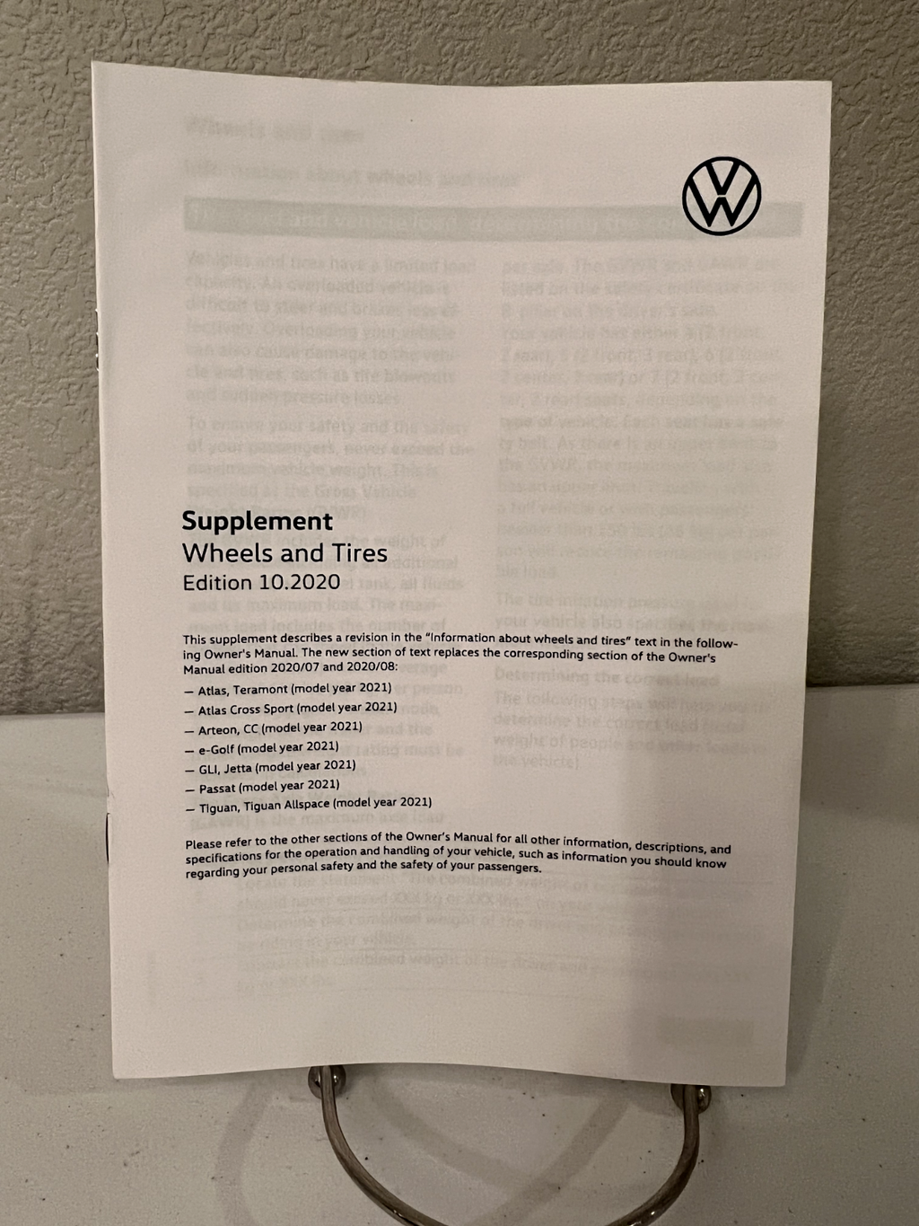 2021 Volkswagen VW Tiguan OEM Owner's Manual Set w/Case-Free Shipping
