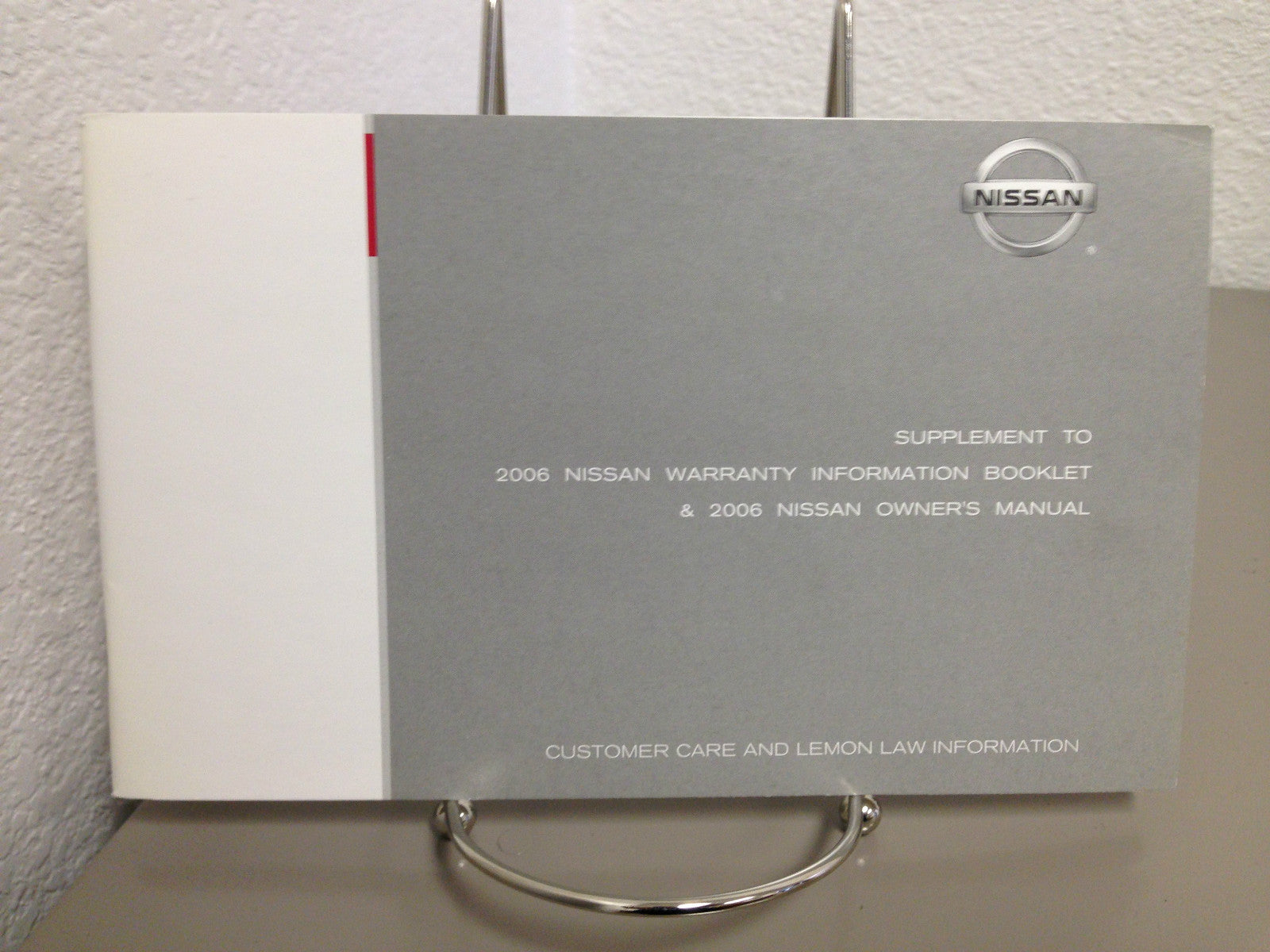 2006 Nissan Sentra OEM Owner's Manual Set with Case - Free Shipping
