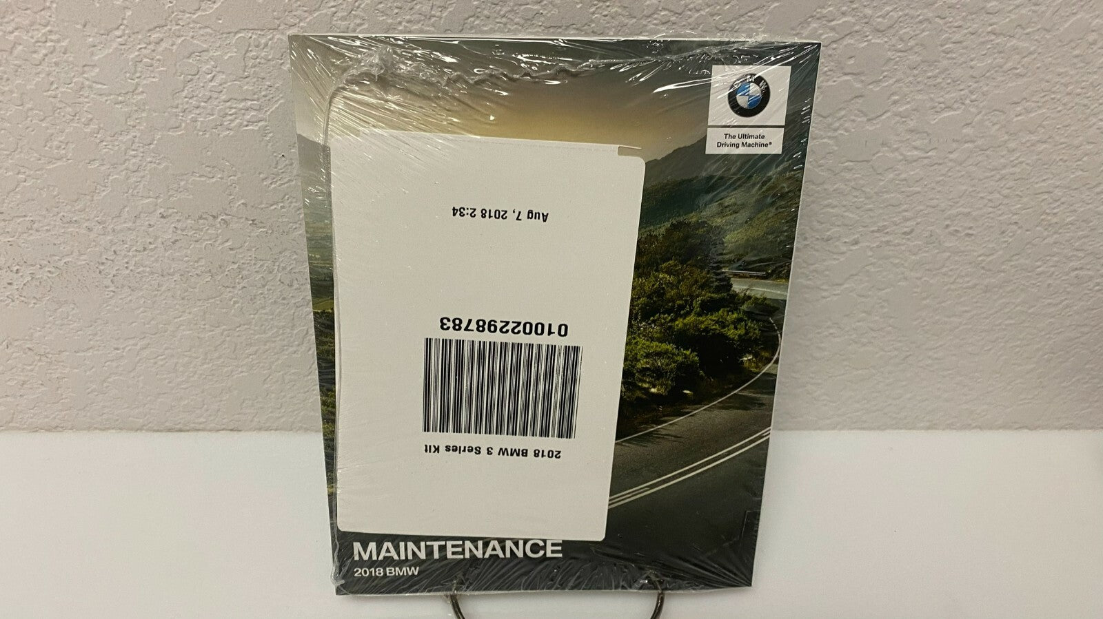 2018 BMW 3 Series Sedan 320i 330i 340i 328d Genuine OEM Owne's Manual Set w/Case