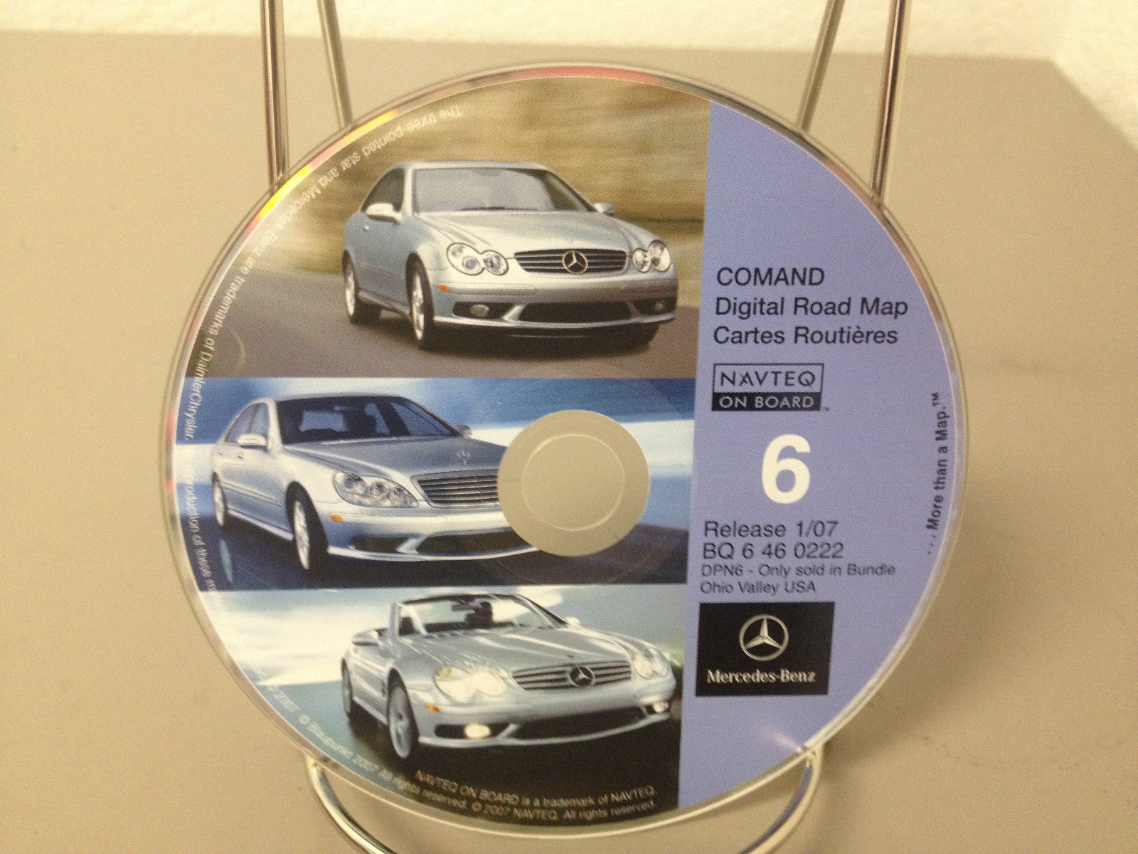 2007 Mercedes Benz Navigation Disc 6