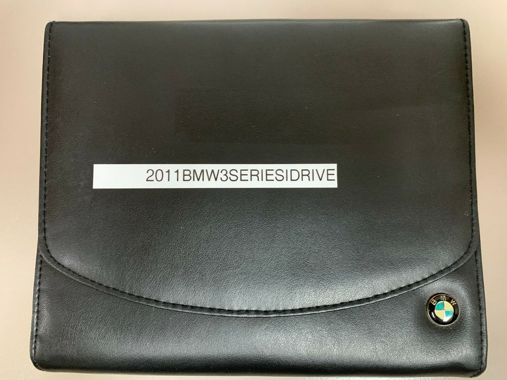 2011 BMW 3-Series Sedan/Sports Wagon Genuine OEM Owner's Manual Set w/BMW Case