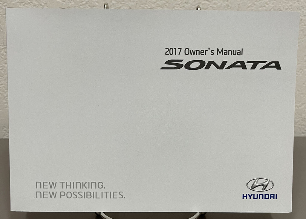 2017 Hyundai Sonata Genuine OEM Owner's Manual Set w/ Hyundai Case-Free Shipping