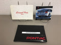 2004 Pontiac Grand Prix Genuine OEM Owner's Manual Set with Case-Free Shipping!