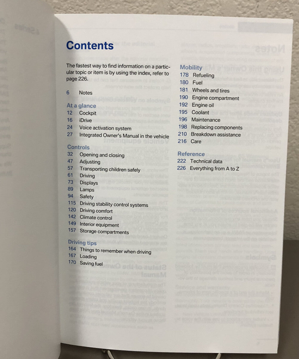 2014 BMW 4 Series Coupe 428i 435i xDrive OEM Owner's Manual Set w/Bonus Key FOB