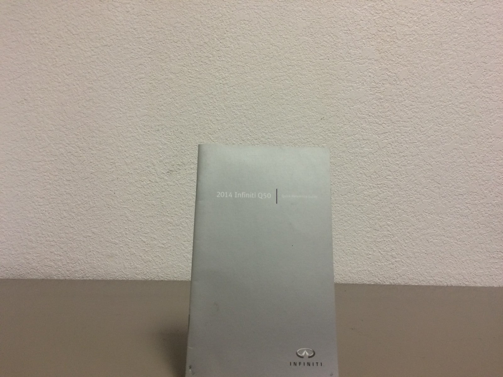 2014 Infiniti Q50 Genuine OEM Owner's Manual Set w/Infiniti Case--Free Shipping!