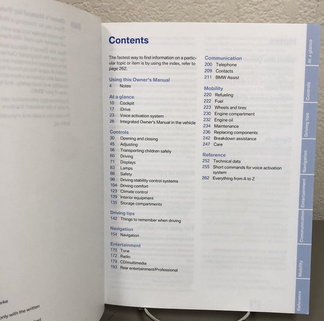 2010 BMW 550i Gran Turismo OEM Owner's Manual with Case Fast Free U.S. Shipping
