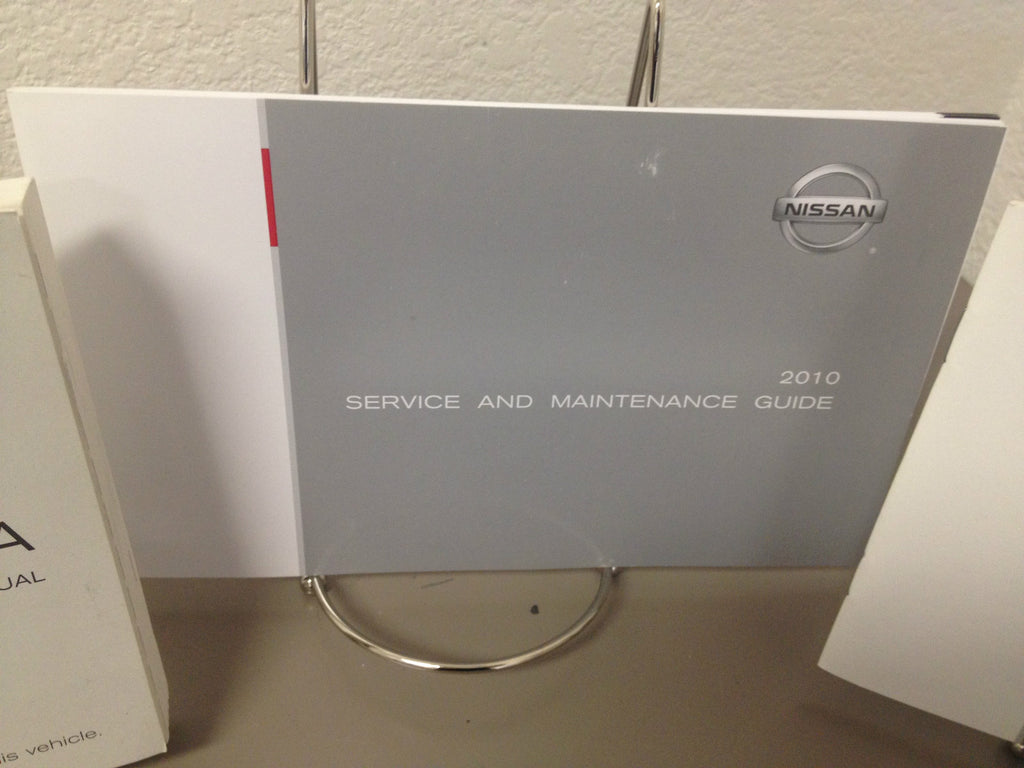2010 Nissan Sentra Genuine OEM Owner's Manual with Case--Fast Free Shipping