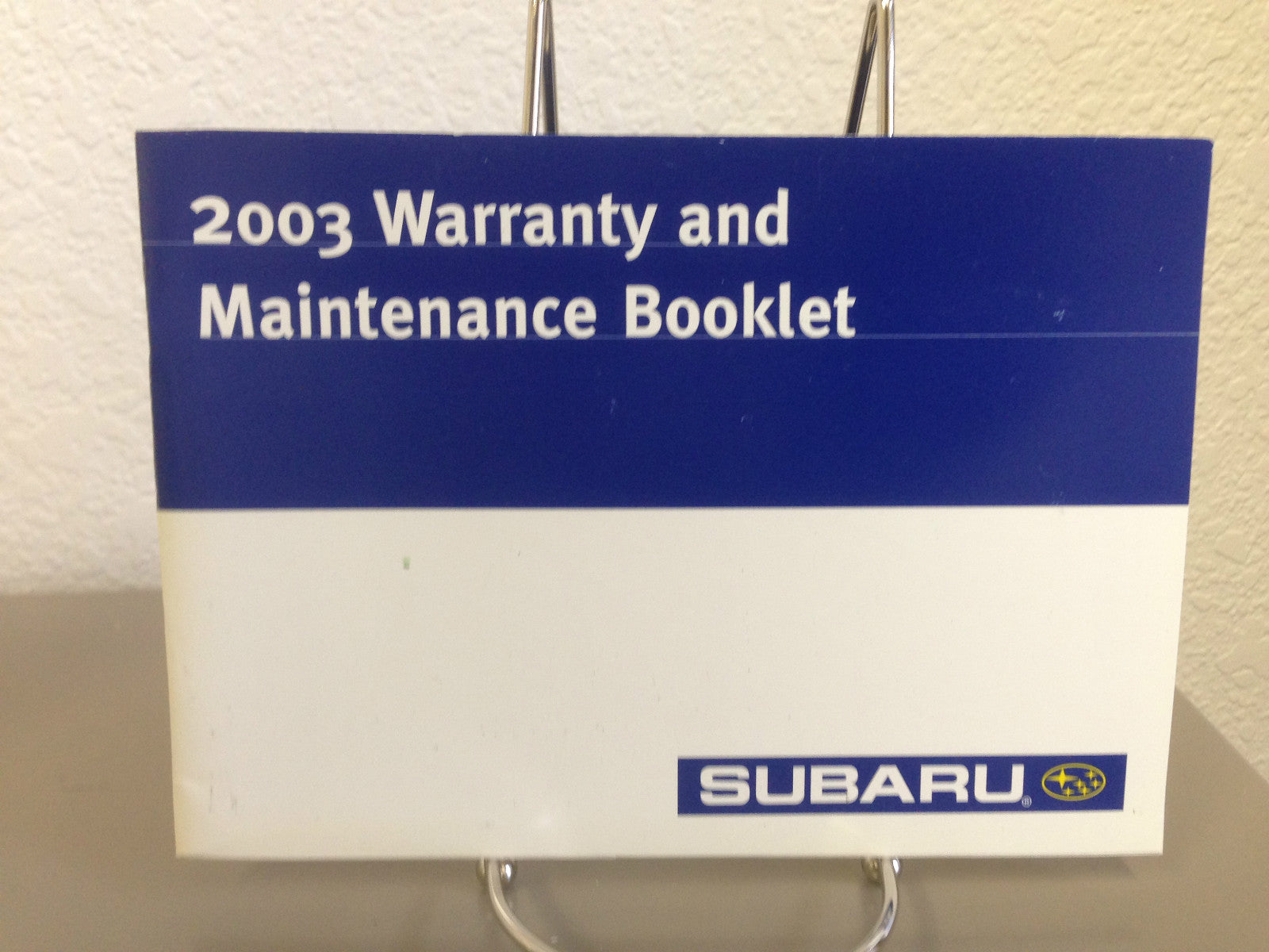 2003 Subaru Forester Genuine OEM Owner's Manual Set w/Subaru Case--Free Shipping