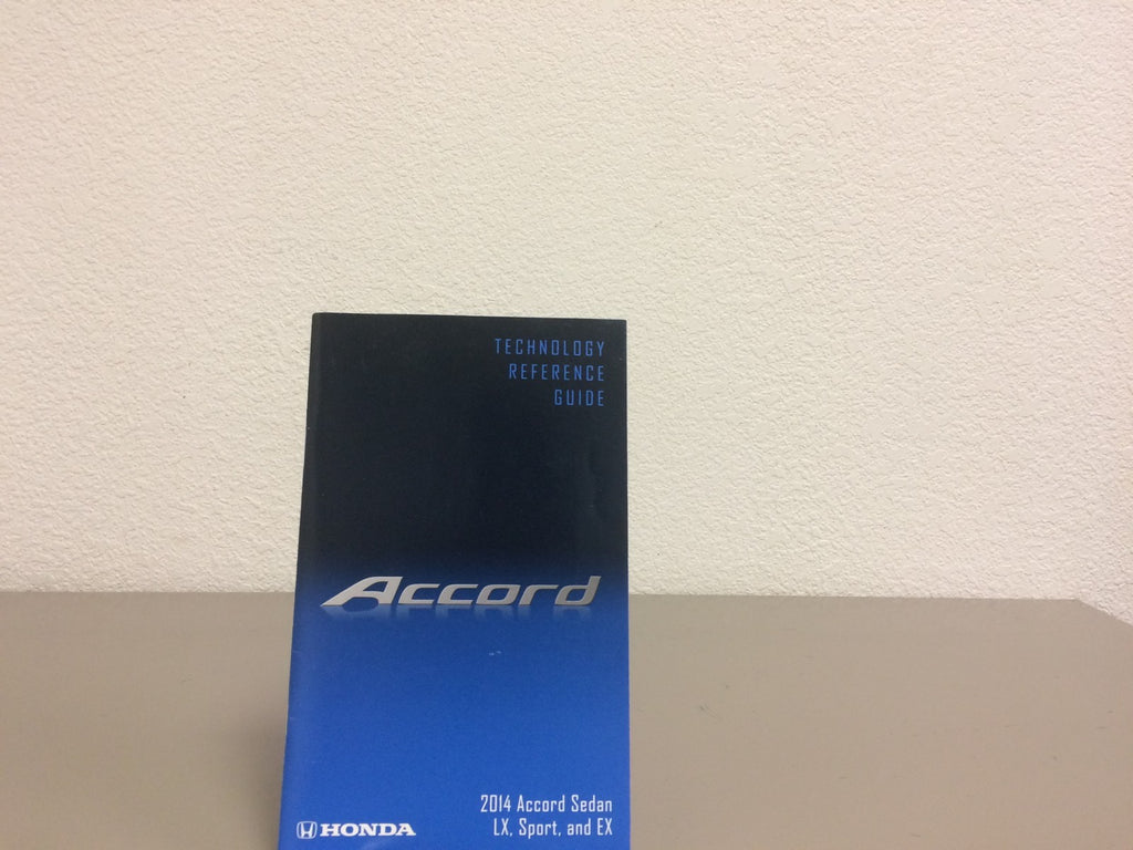 2014 Honda Accord Sedan Genuine OEM Owner's Manual Set w/Case--Free Shipping!