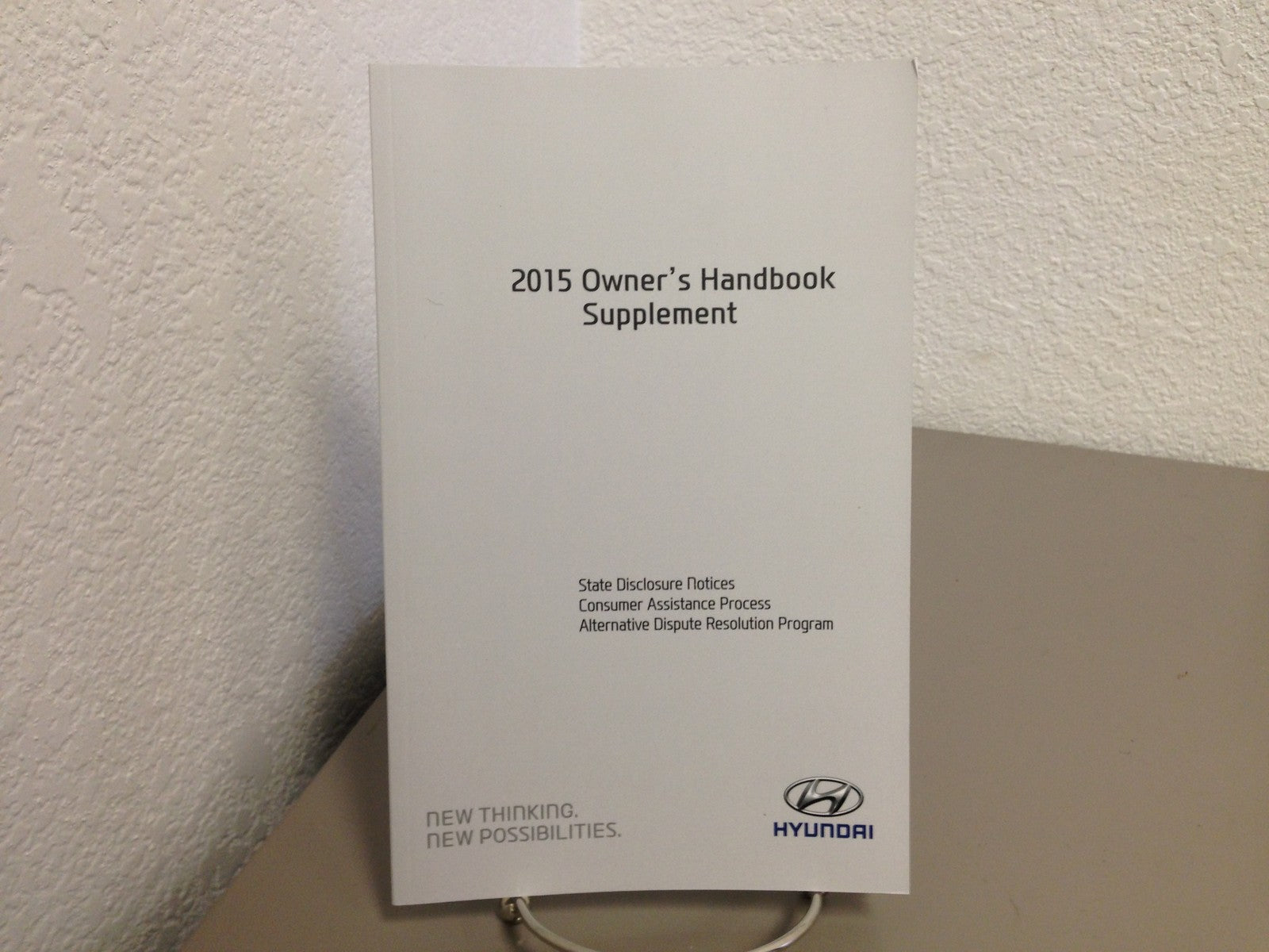 2015 Hyundai Sonata Genuine OEM Owner's Manual w/ Supplements & Case-Ships Free