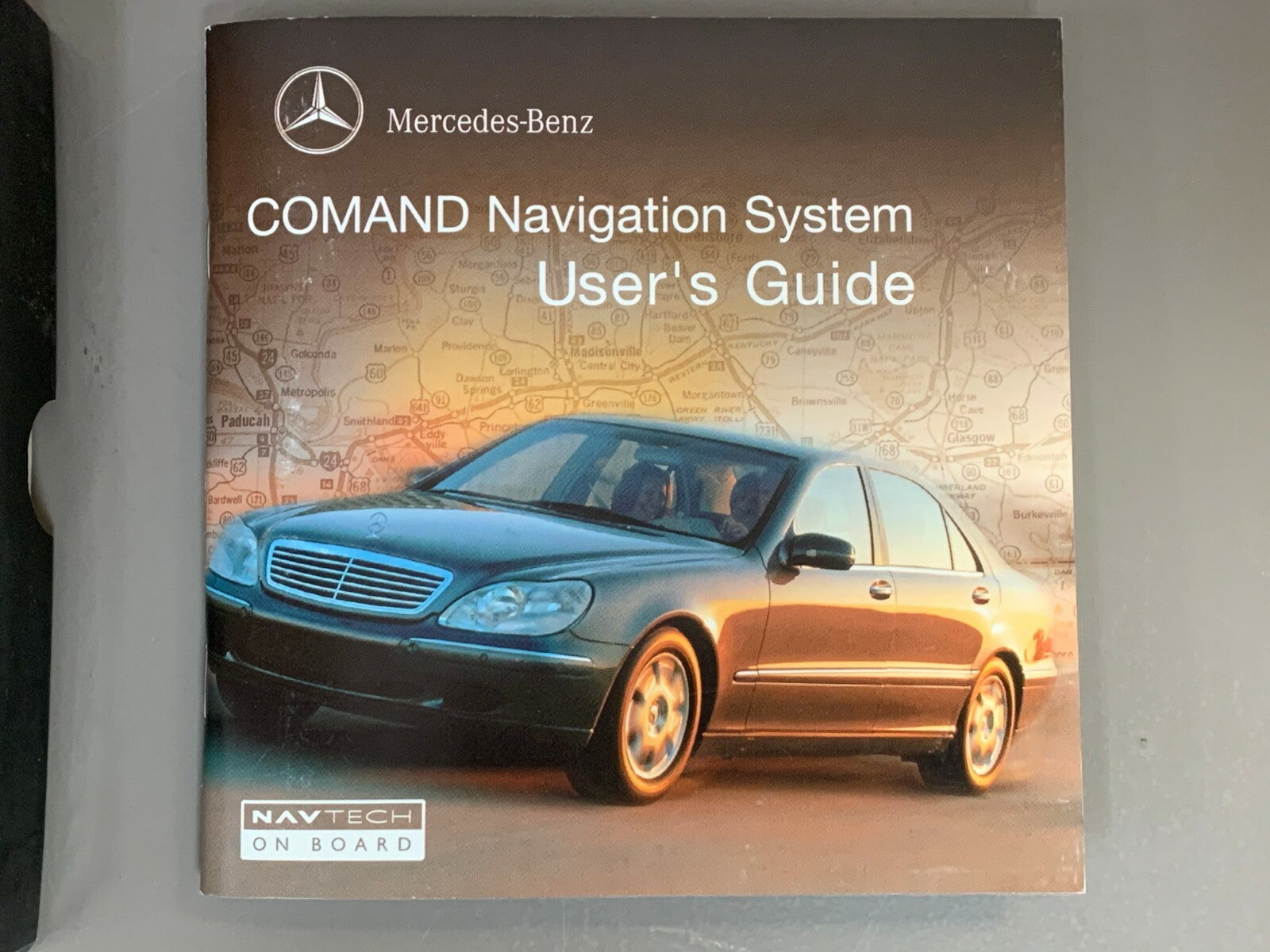 1999-2000 Mercedes Comand Navigation Disc 7 (CT/ME/MA/NH/RI/VT & Parts of NY&NJ)