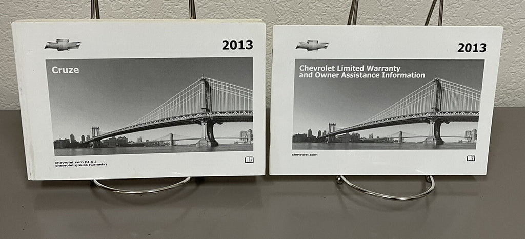2013 Chevrolet Cruze Genuine OEM Owner's Manual Set--Fast Free Shipping!!!