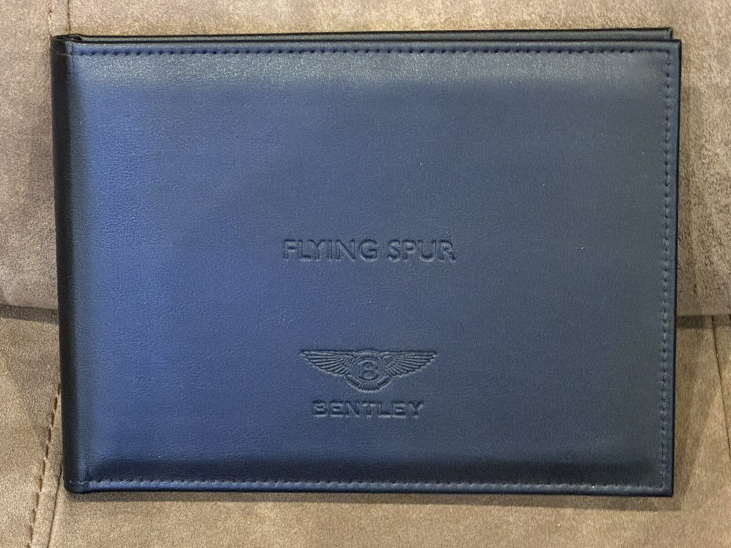 2016 BENTLEY FLYING SPUR V8 W12 OWNERS HANDBOOK GENUINE OEM BENTLEY MANUAL