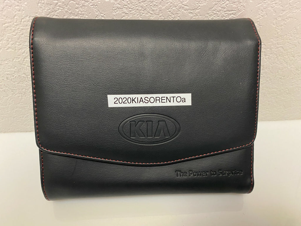 2020 Kia Sorrento Genuine OEM Owner's Manual Set w/Protective Case Free Shipping
