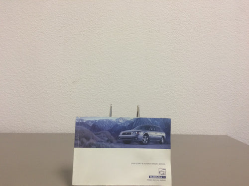2004 Subaru Legacy / Outback Genuine OEM Owner's Manual Set w/Case-Ships Free!