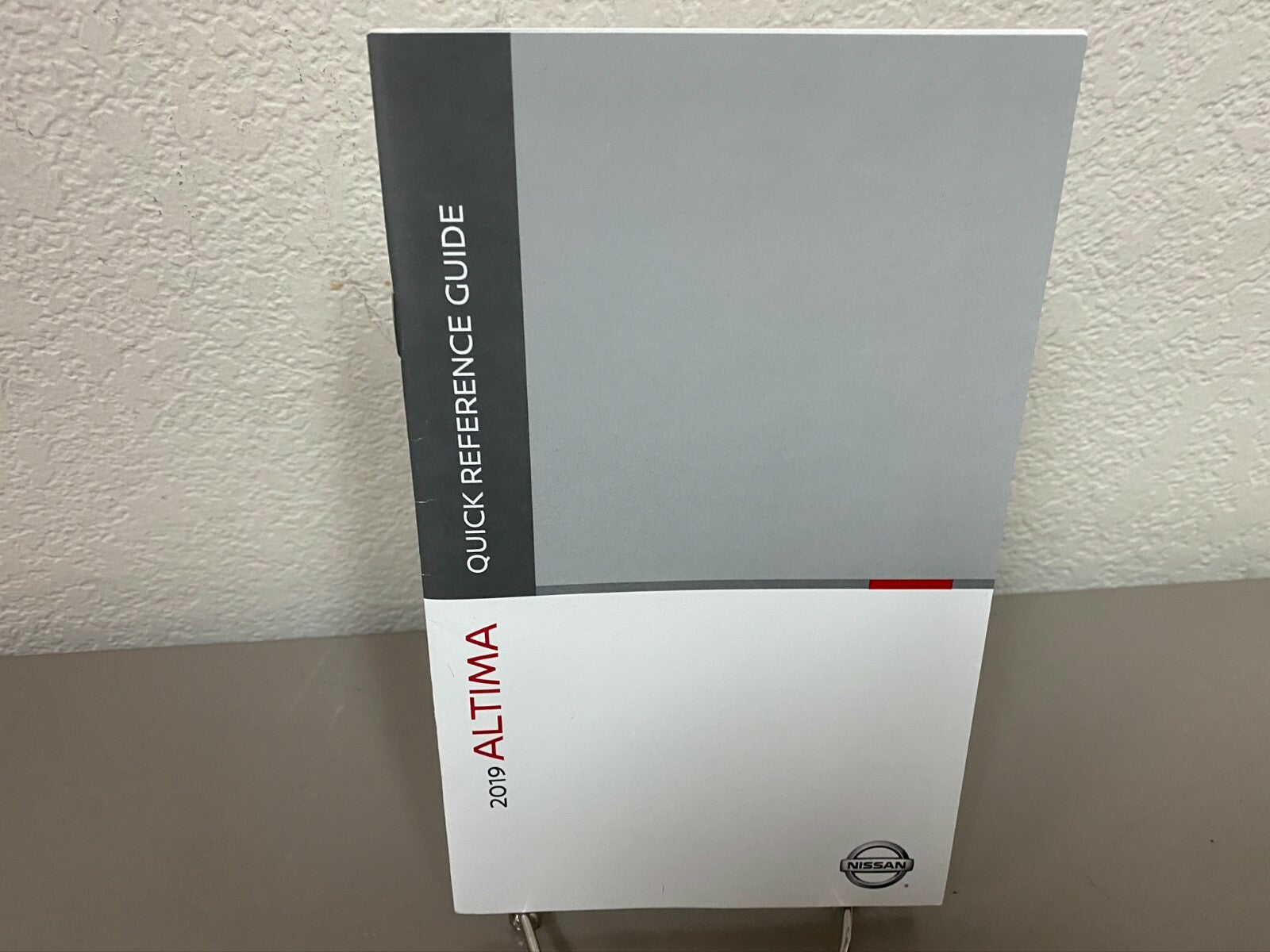 2019 Nissan Altima Genuine OEM Owner's Manual Set with Navigation Manual & Case