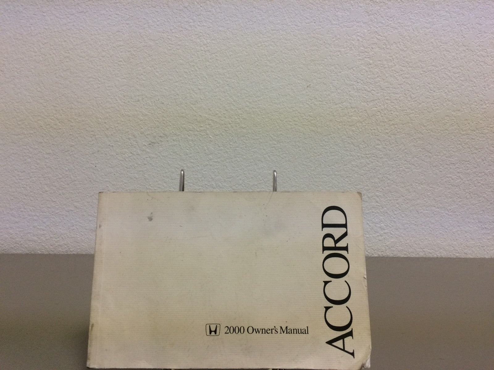 2000 Honda Accord Sedan Genuine OEM Owner's Manual--Free Shipping!