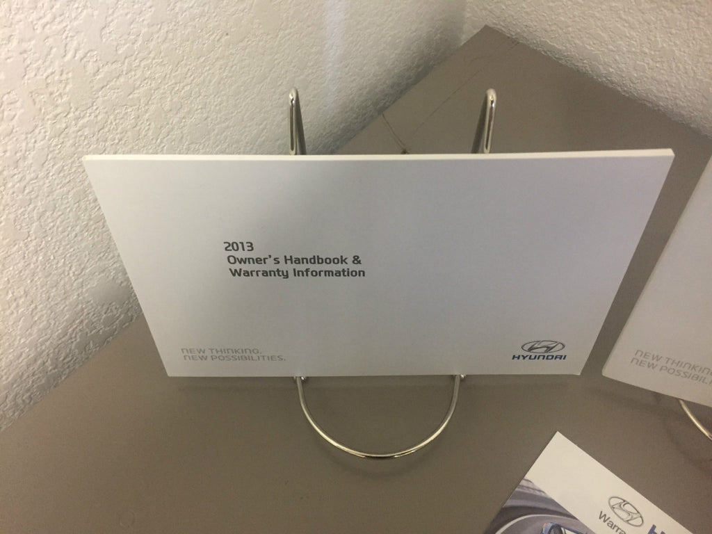 2013 Hyundai Elantra Coupe Genuine OEM Owner's Manual Set - Free Shipping