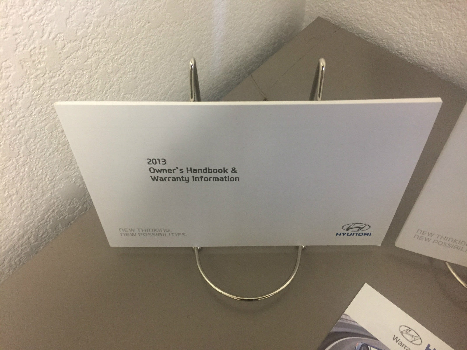 2013 Hyundai Elantra Coupe Genuine OEM Owner's Manual Set - Free Shipping