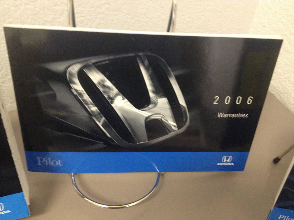 2006 Honda Pilot Genuine OEM Owner's Manual Set w/Protective Case--Free Shipping