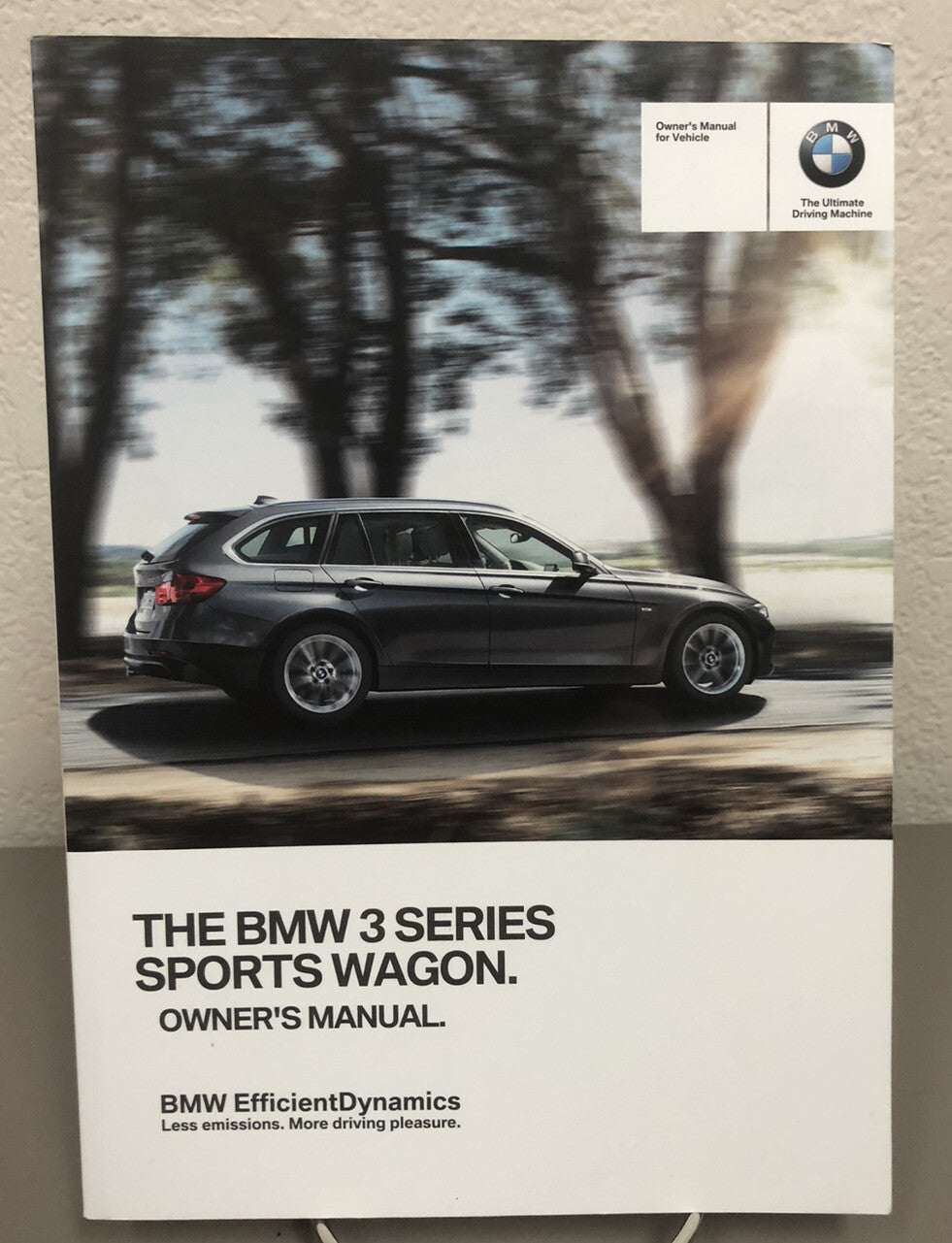 2014 BMW 3 Series Sports Wagon Genuine OEM Owner's Manual Set w/Case