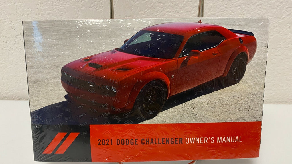 NEW 2021 Dodge Challenger Genuine OEM Owner's Manual Set w/ new Sport Pedals