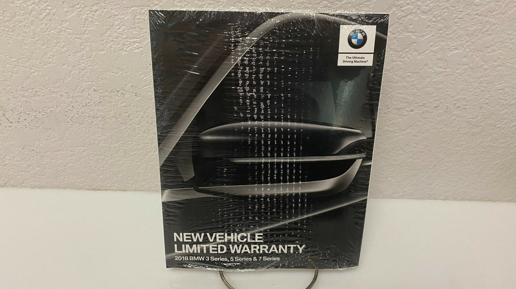 2018 BMW 3 Series Sedan 320i 330i 340i 328d Genuine OEM Owne's Manual Set w/Case