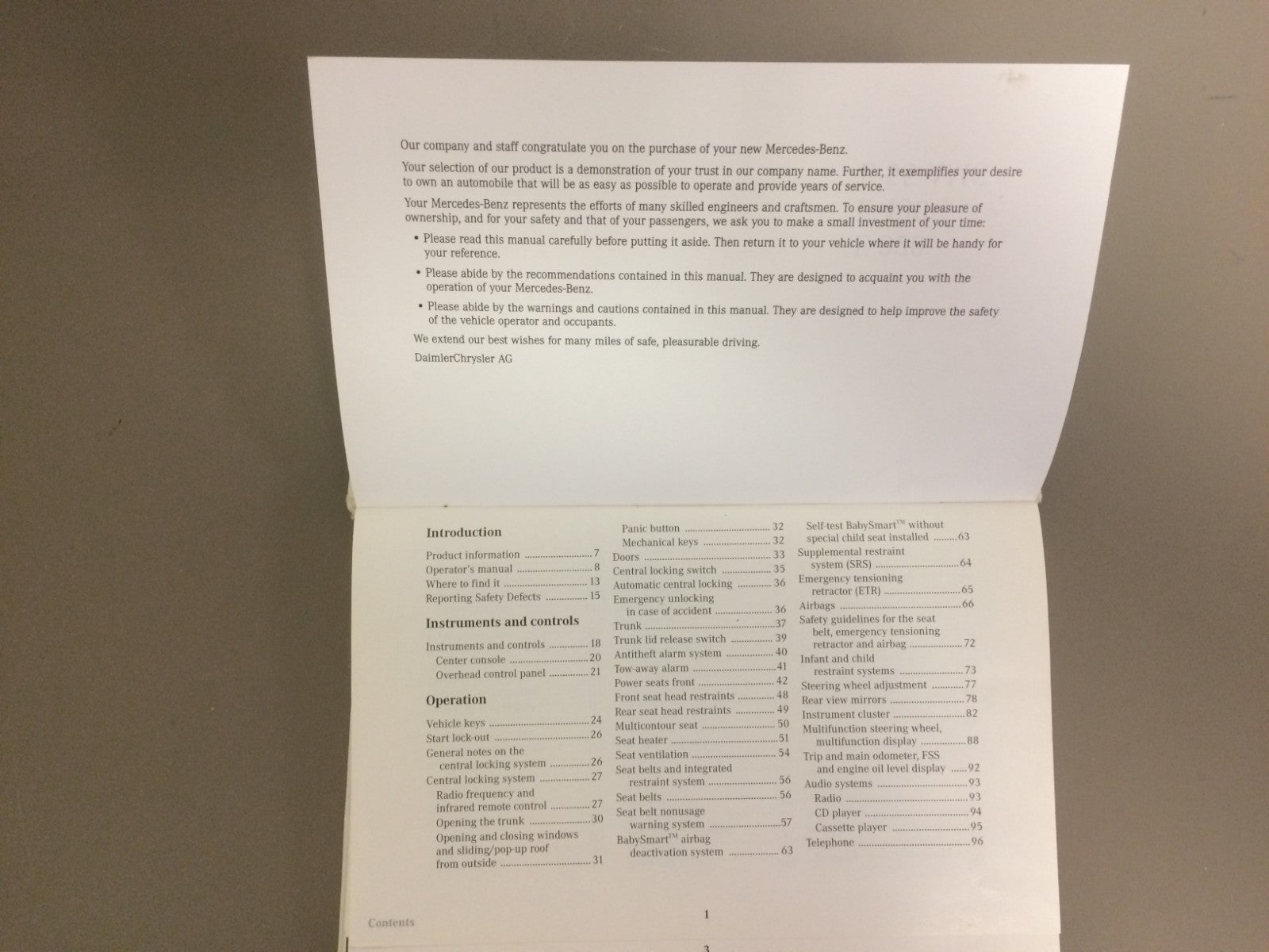 2001 Mercedes-Benz E-Class E320 E430 E55 AMG Genuine OEM Owner's Manual Set