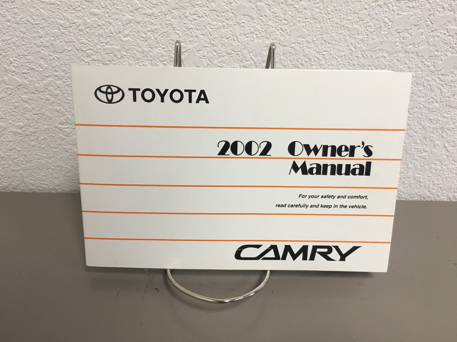 2002 Toyota Camry Genuine OEM Owner's Manual Set--Free Shipping!