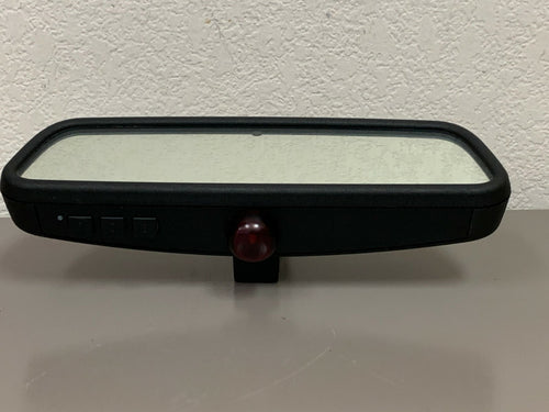 2003-2005 RANGE ROVER HSE L322 REAR VIEW MIRROR AUTO DIM GENUINE OEM W/HOMELINK