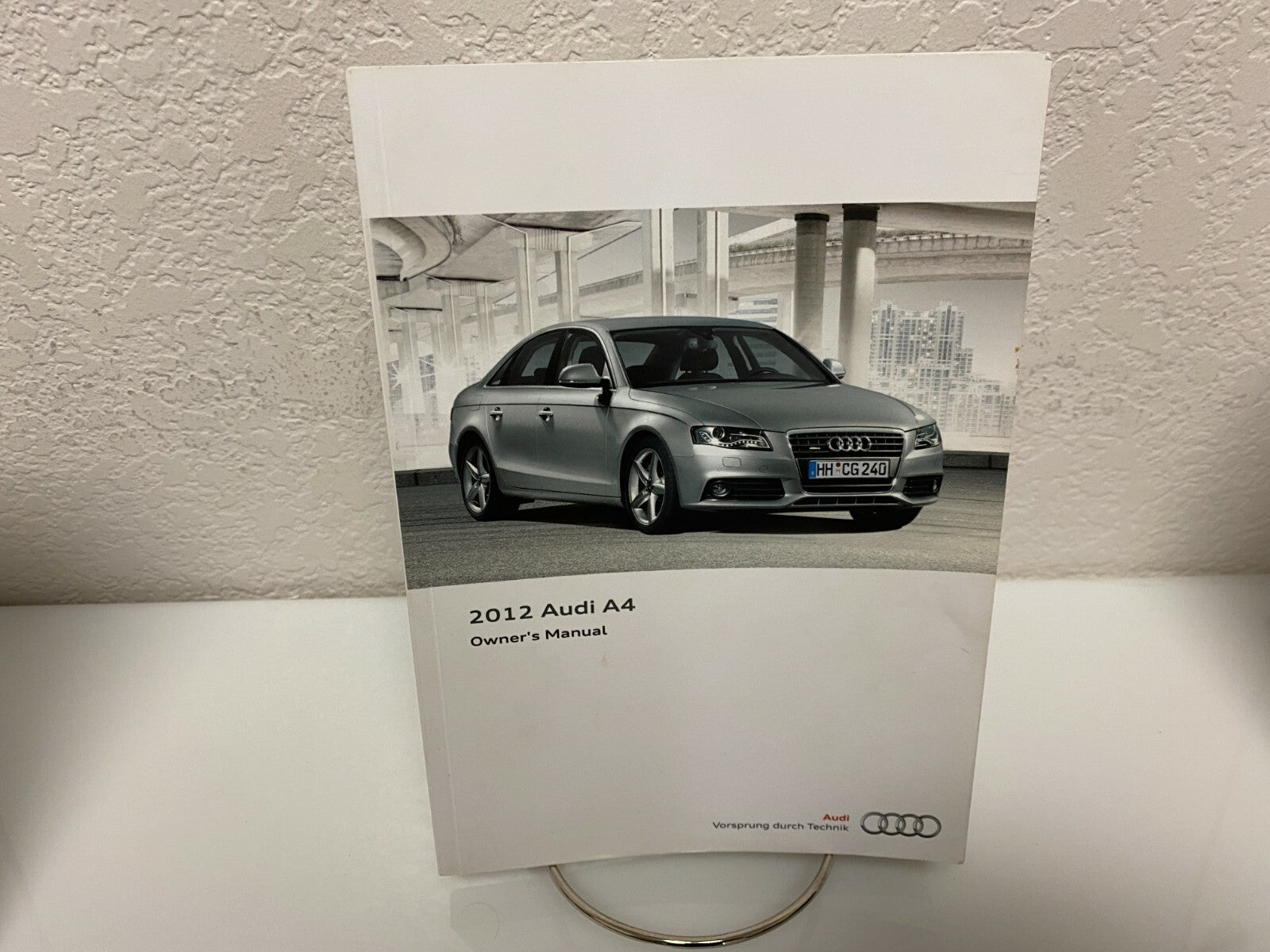 2012 Audi A4 Genuine OEM Owner's Manual Set with Audi Case--Free Shipping!