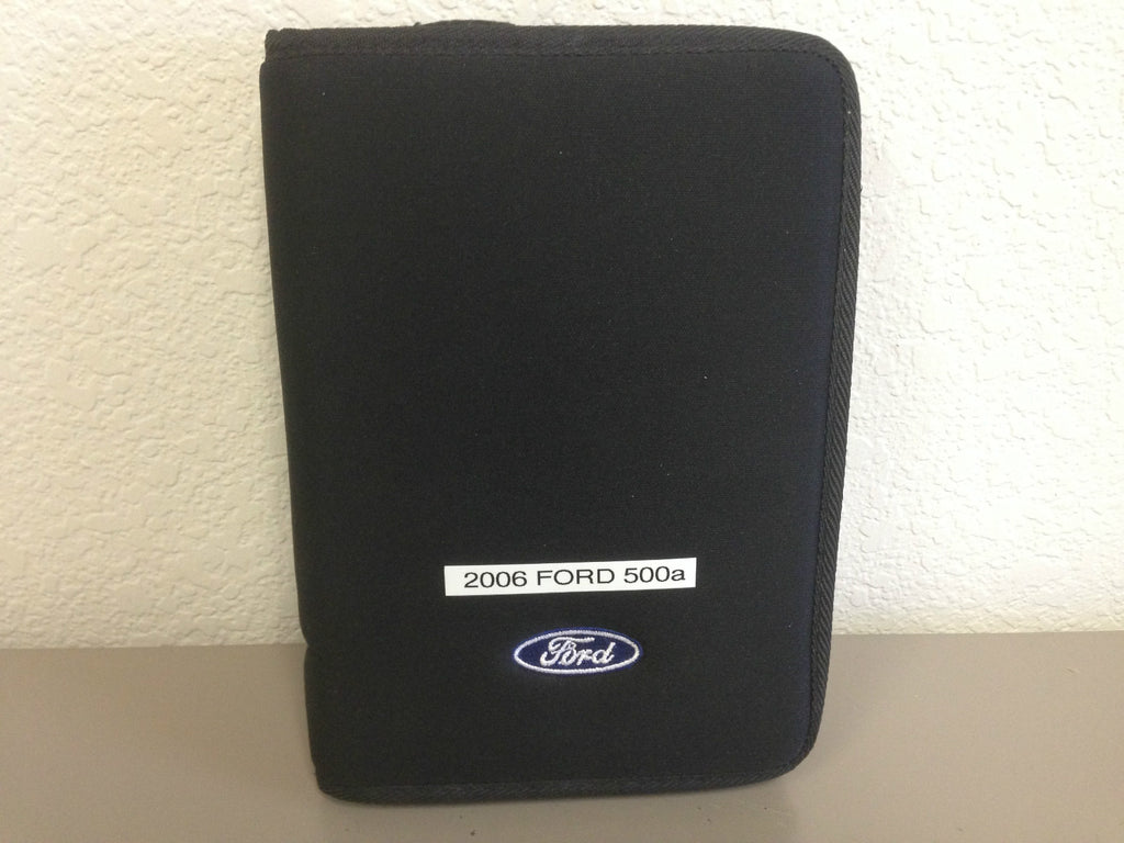 2006 Ford Five Hundred 500 OEM Owner's Manual Set with Case- Free shipping