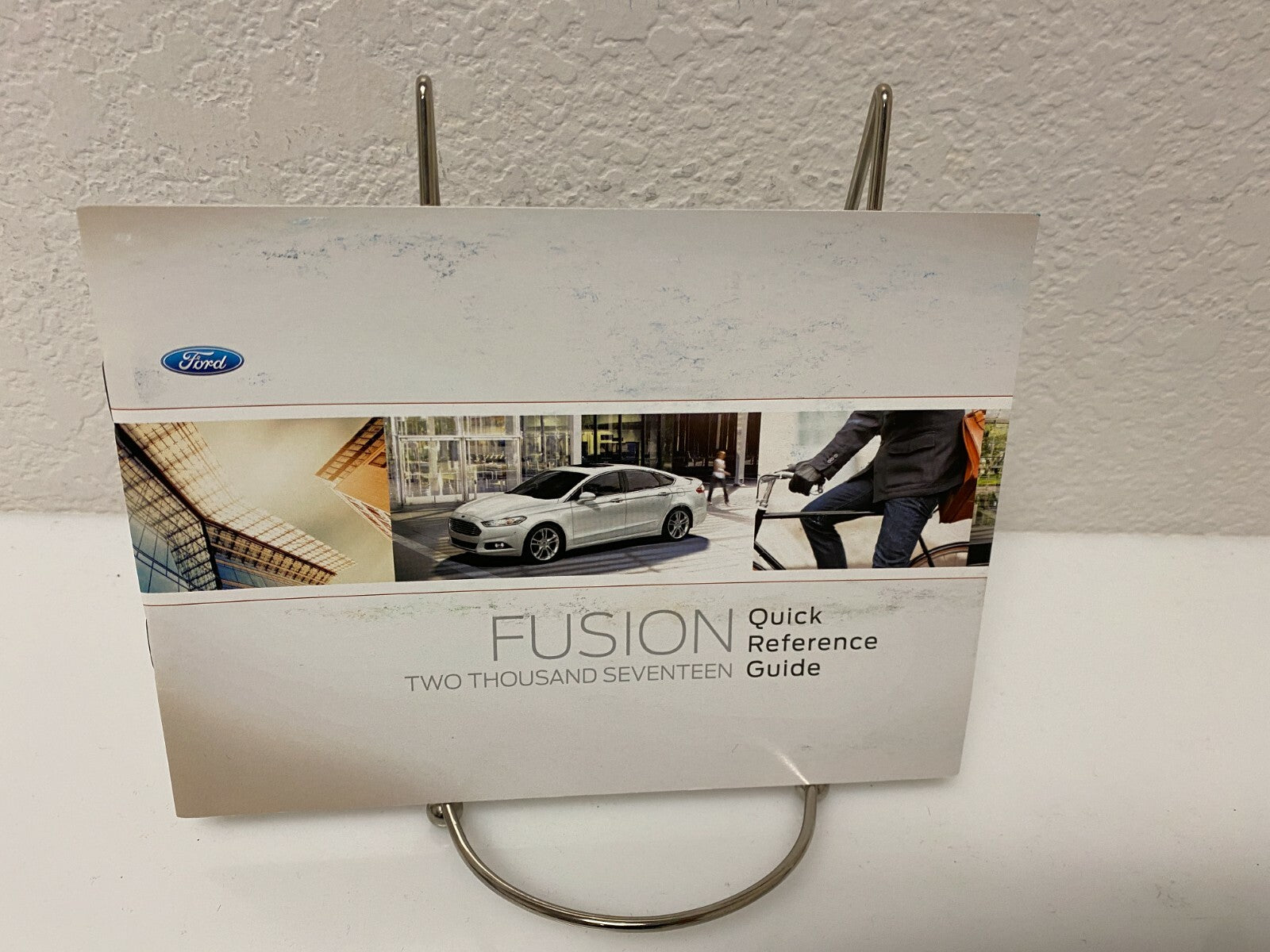 2017 Ford Fusion Genuine OEM Owner's Manual Set w/Ford Case