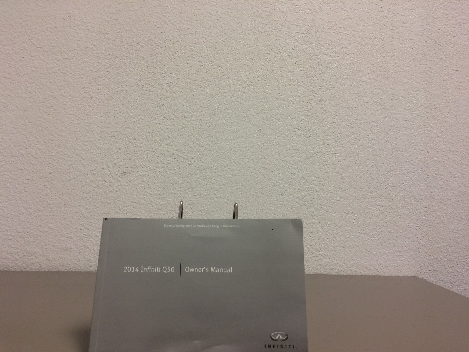 2014 Infiniti Q50 Genuine OEM Owner's Manual Set w/Infiniti Case--Free Shipping!