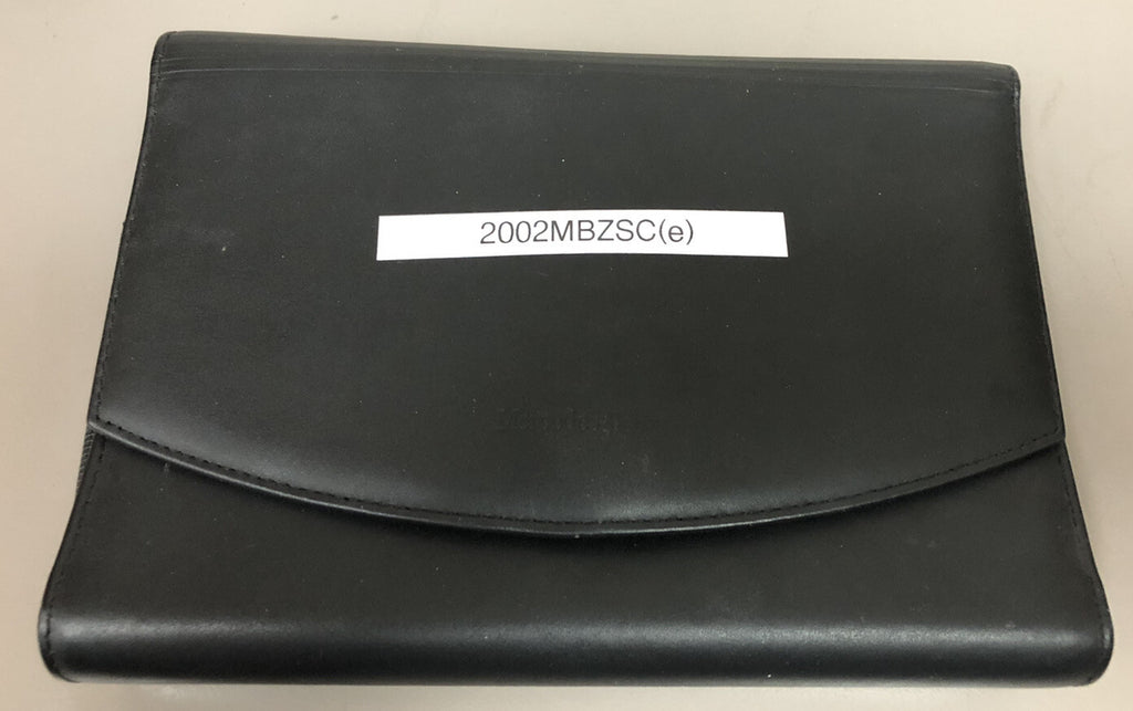 2002 Mercedes Benz S-Class S430 S500 S55 AMG S600 Owner's Manual Set w/MBZ Case