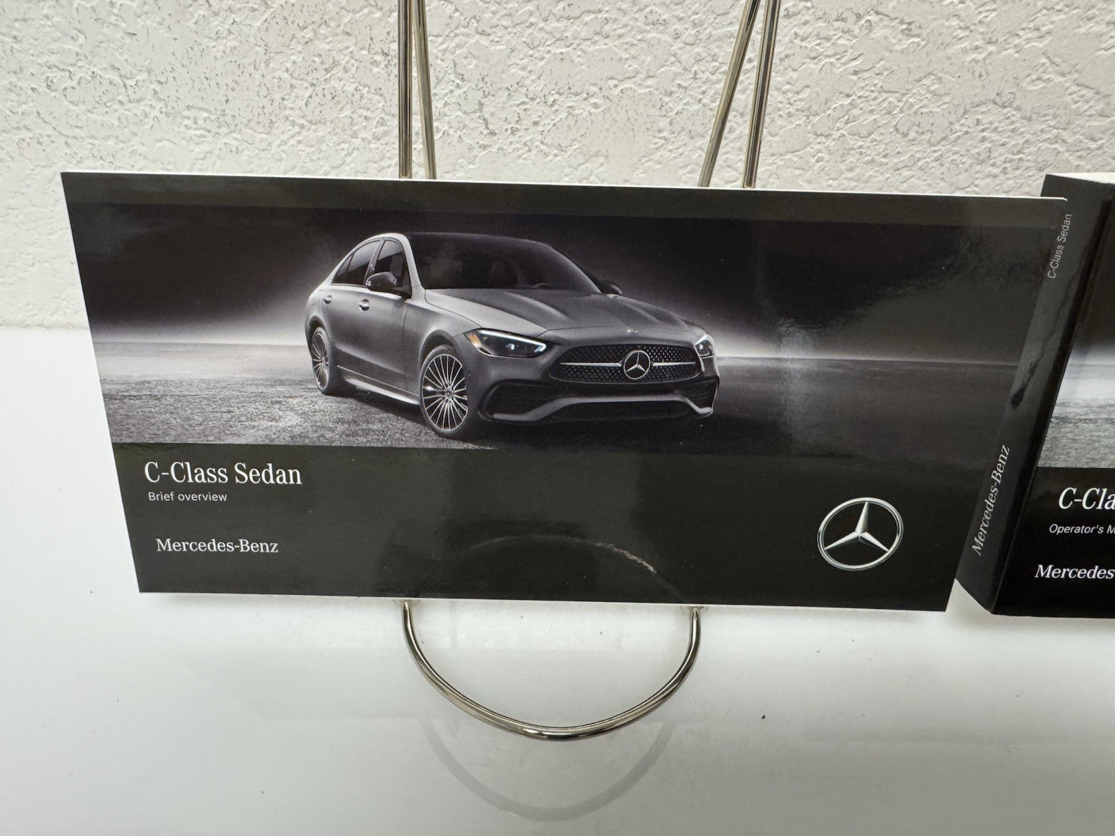 2025 Mercedes-Benz C-Class Sedan Genuine OEM Owner's Manual Set w/Mercedes Case