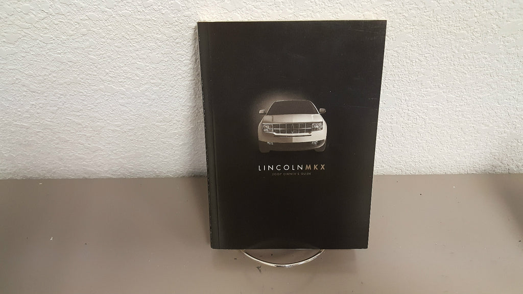 2007 Lincoln MKX Genuine OEM Owner's Manual Set with Case--Free Shipping!