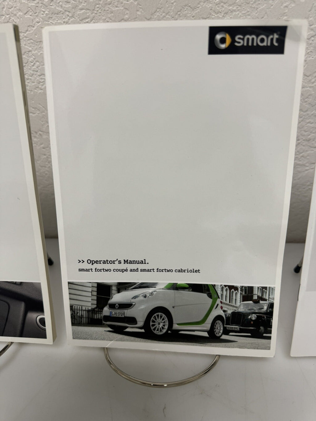 2013 Smart ForTwo Electric Car Owners Manual w/Bonus Key FOB-Genuine OEM