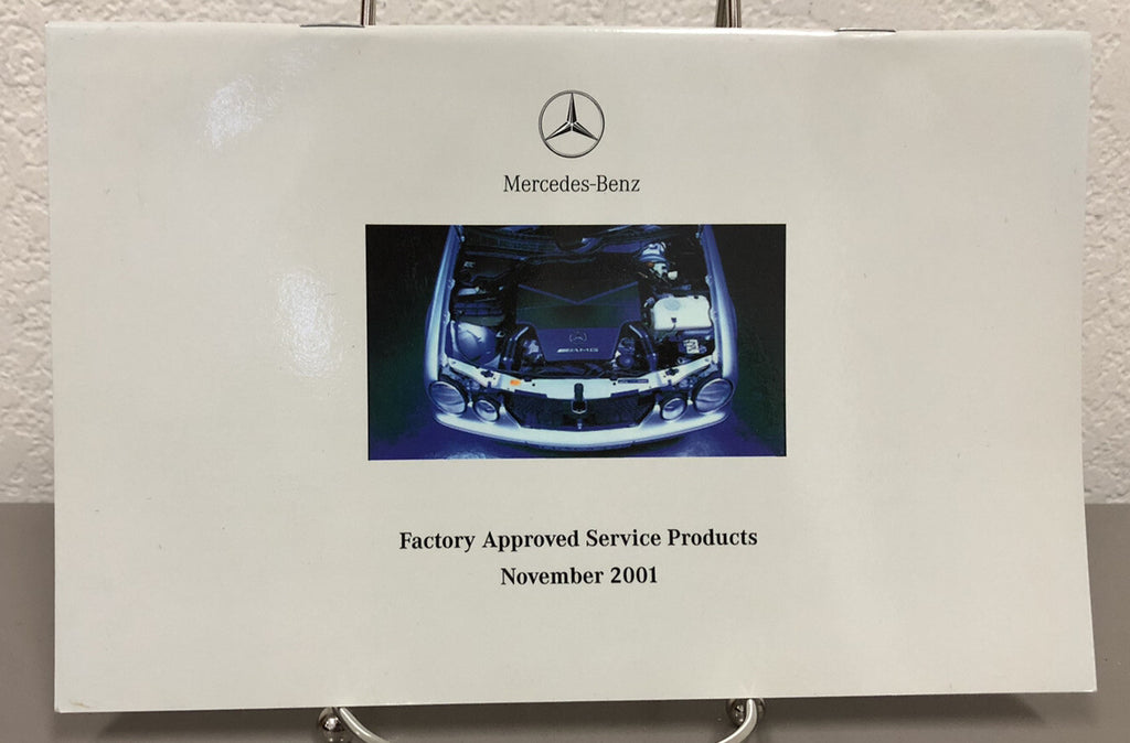 2002 Mercedes Benz S-Class S430 S500 S55 AMG S600 Owner's Manual Set w/MBZ Case