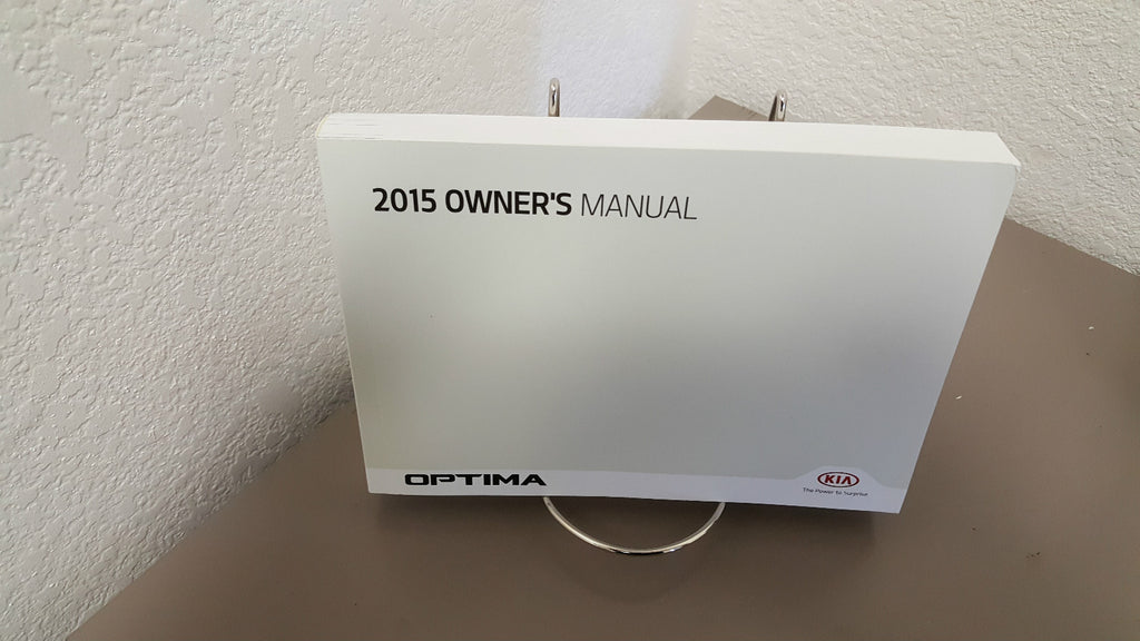 2015 Kia Optima Genuine OEM Owner's Manual Set w/Case-Free Shipping!