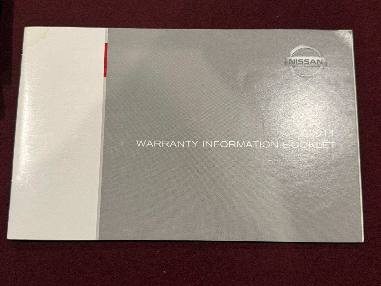 2014 Nissan Versa Note Genuine OEM Owner's Manual Set w/Case--Free Shipping!